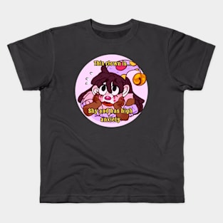 Anxiety clown Kids T-Shirt